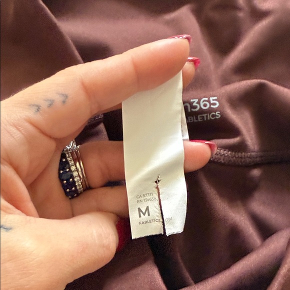 Fabletics Chocolate Leggings - Picture 3 of 3